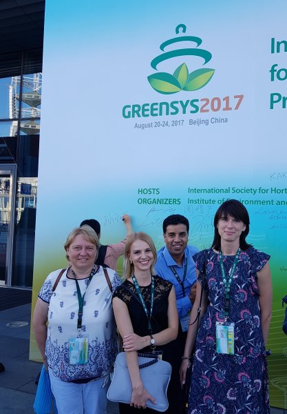 Mokslininkės simpoziume „GreenSys2017“
