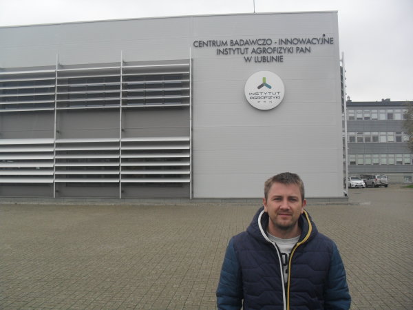 PhD student Mykola Kochiieru’s internship in Poland