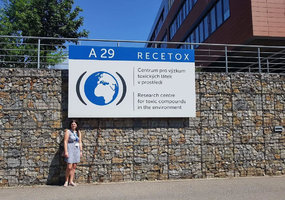 Karolina Barčauskaitė žinias gilino RECETOX tyrimų centre (Čekijoje) - 2