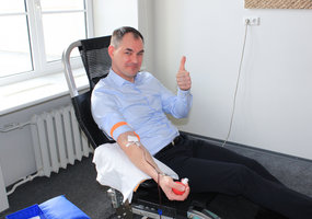 LAMMC kraujo donorystės akcijoje nestigo šypsenų ir norinčiųjų dovanoti  - 2