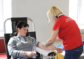 LAMMC kraujo donorystės akcijoje nestigo šypsenų ir norinčiųjų dovanoti  - 10