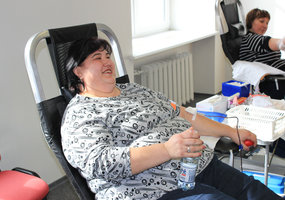 LAMMC kraujo donorystės akcijoje nestigo šypsenų ir norinčiųjų dovanoti  - 12