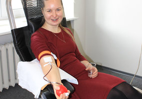 LAMMC kraujo donorystės akcijoje nestigo šypsenų ir norinčiųjų dovanoti  - 4