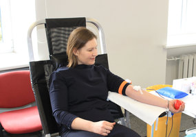 LAMMC kraujo donorystės akcijoje nestigo šypsenų ir norinčiųjų dovanoti  - 3