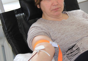 LAMMC kraujo donorystės akcijoje nestigo šypsenų ir norinčiųjų dovanoti  - 19