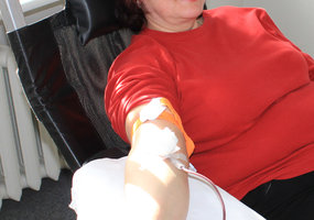 LAMMC kraujo donorystės akcijoje nestigo šypsenų ir norinčiųjų dovanoti  - 23