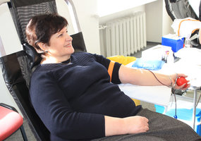 LAMMC kraujo donorystės akcijoje nestigo šypsenų ir norinčiųjų dovanoti  - 6