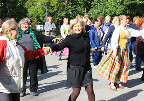 Akcija „Visa Lietuva šoka 2019“ nutrepsėjo ir per LAMMC Žemdirbystės institutą - 17