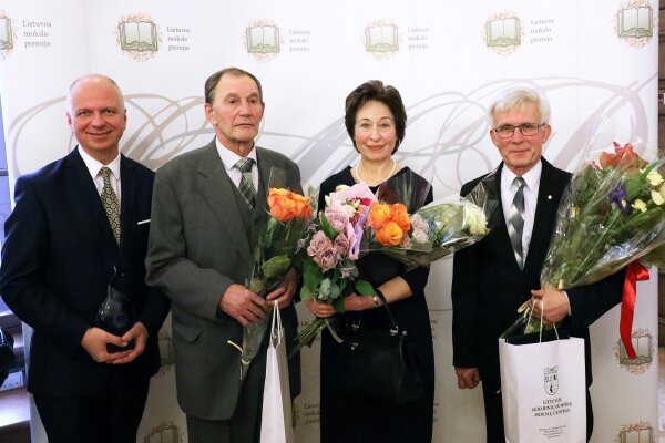 Researchers form LAMMC became the laureates of the Lithuanian Science Prizes 2019