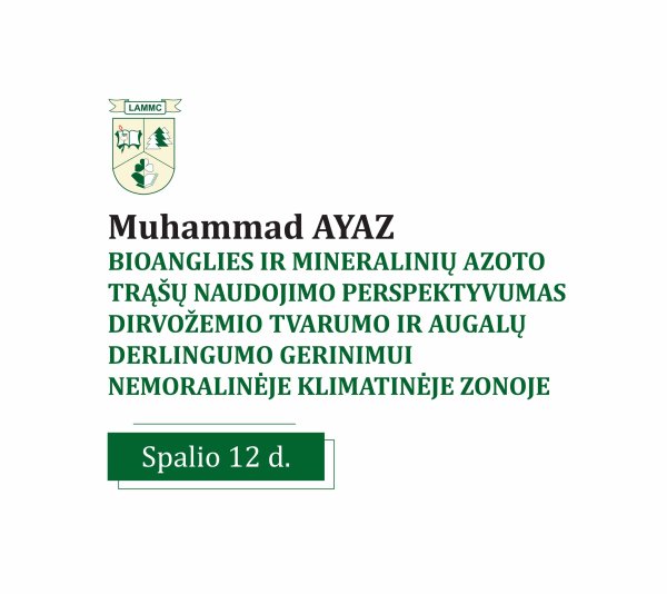 Viešas Muhammad AYAZ disertacijos gynimas